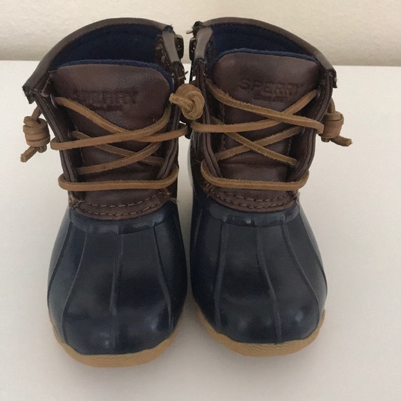 sperry baby duck boots